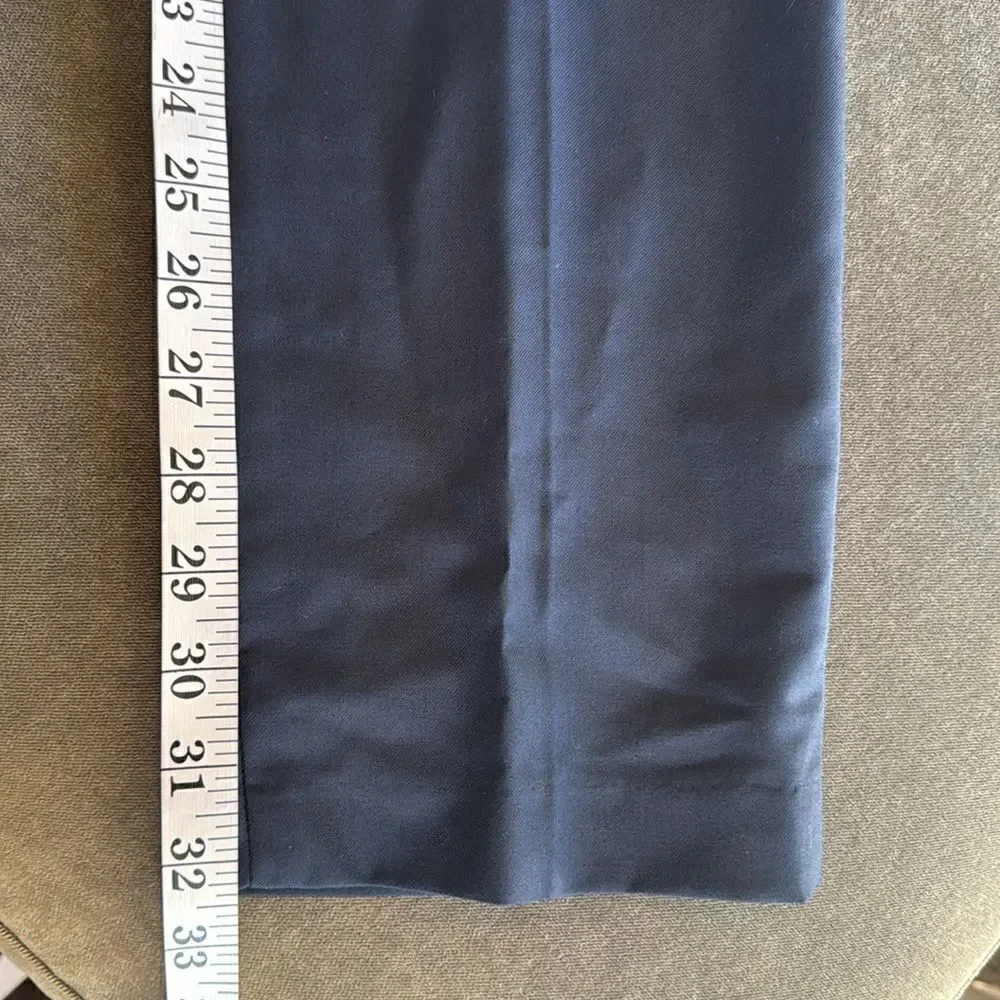 Men’s Mogu Blue 2 Piece One Button Slim Fit Suit Size 36 Jacket 34 Pants NWT